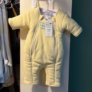 Baby Merlin’s Magic Sleepsuit Yellow Large NWT